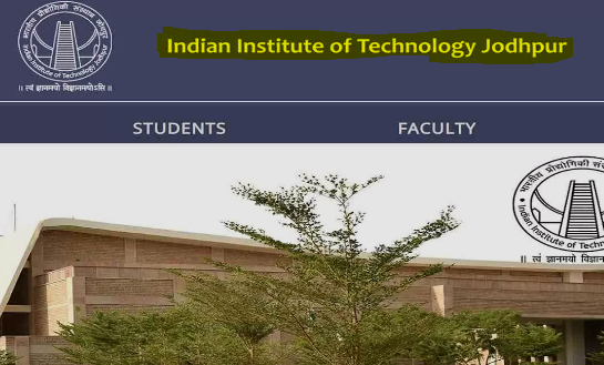 IIT Jodhpur recruitment 2024 