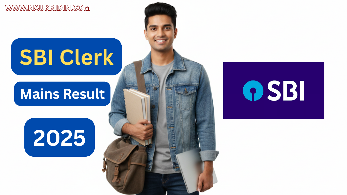 SBI Clerk Mains Result 2025